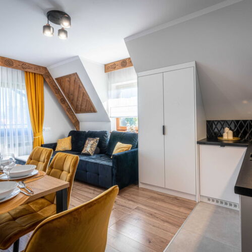 Apartament 4-osobowy z 2 pomieszczeniami sypialnianymi