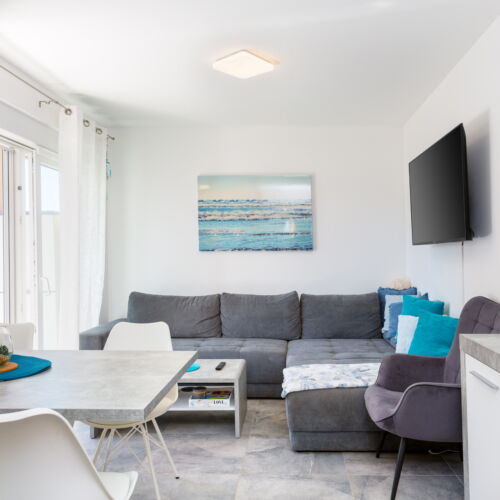 Apartament 2-osobowy na parterze Komfort z 1 pomieszczeniem sypialnianym (możliwa dostawka)