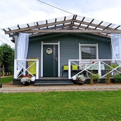 Domek całoroczny 6-osobowy Przyjazny podróżom rodzinnym z widokiem na góry