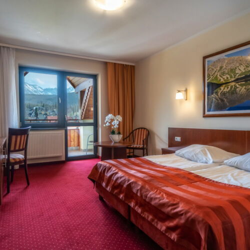 Pokój 2-osobowy z balkonem z widokiem na góry