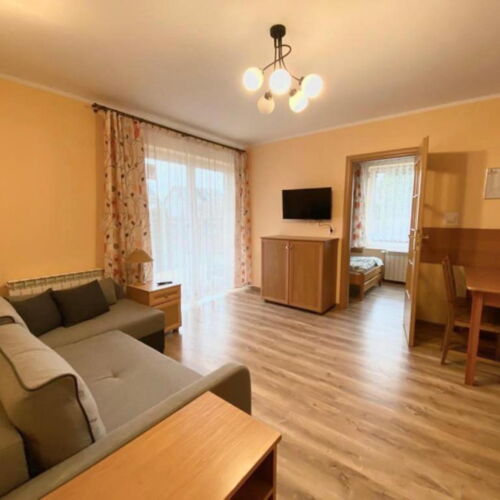 Apartament 4-osobowy z 1 pomieszczeniem sypialnianym