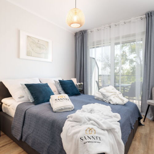 Apartament 4-osobowy z 2 pomieszczeniami sypialnianymi