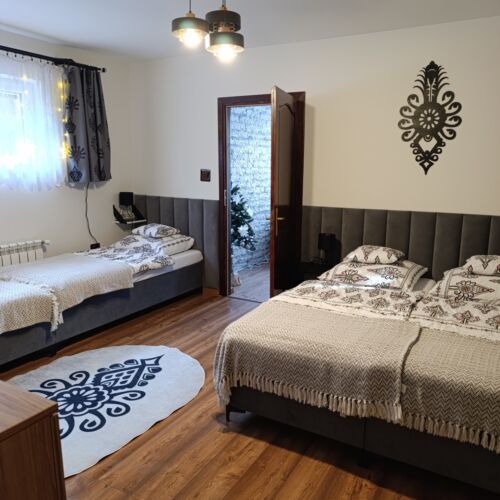 Apartament 4-osobowy z 1 pomieszczeniem sypialnianym