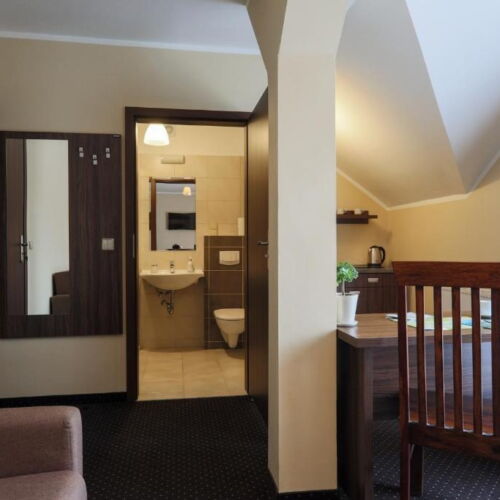 Apartament 4-osobowy z 1 pomieszczeniem sypialnianym