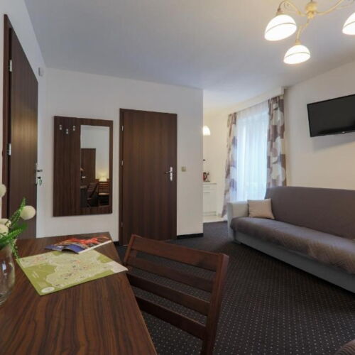 Apartament 4-osobowy z 1 pomieszczeniem sypialnianym