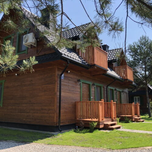 Domek całoroczny 5-osobowy z widokiem na las