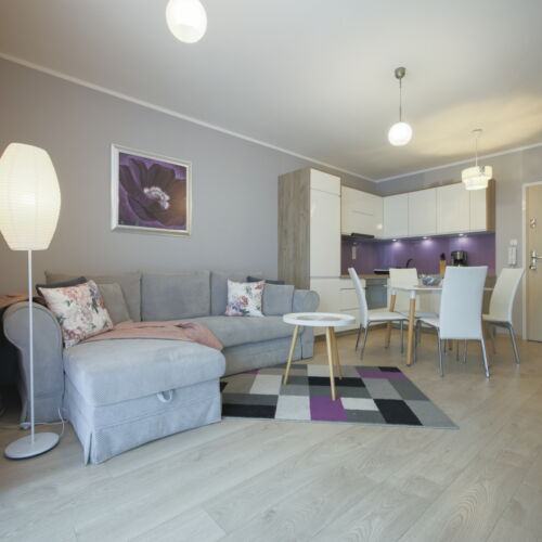 Apartament 4-osobowy Deluxe z balkonem z 2 pomieszczeniami sypialnianymi