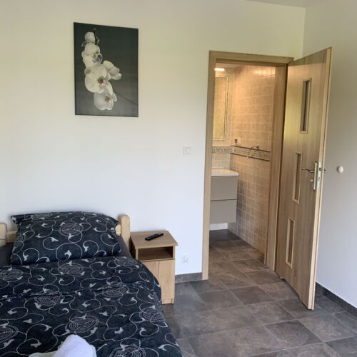 Pokój 2-osobowy z łazienką tV z płaskim ekranem