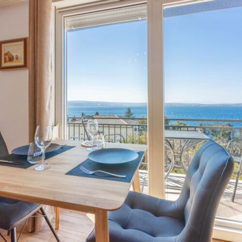 Sea View 1-Room Apartment for 2 Persons