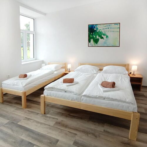 Pokoj pro 4 os. na přízemí 