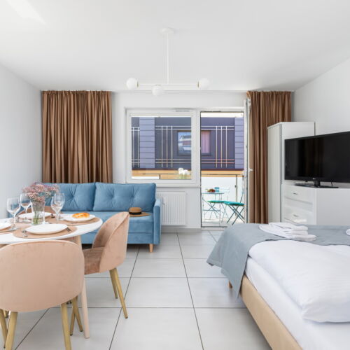 Apartament 4-osobowy na piętrze Komfort z 1 pomieszczeniem sypialnianym