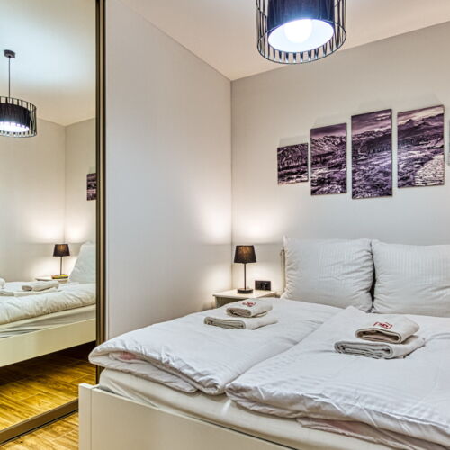 Apartament 8-osobowy z 4 pomieszczeniami sypialnianymi