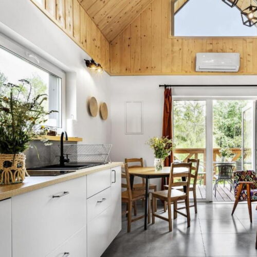 Domek całoroczny 4-osobowy z klimatyzacją