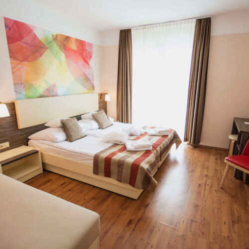 Camera dubla premium cu balcon (se poate solicita pat suplimentar)