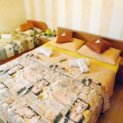 Légkondicionált teraszos 4 fős apartman 2 hálótérrel (pótágyazható)