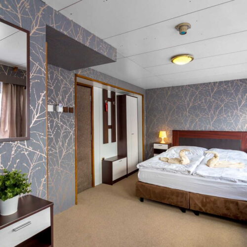 Pokój 2-osobowy z klimatyzacją z prysznicem (możliwa dostawka)