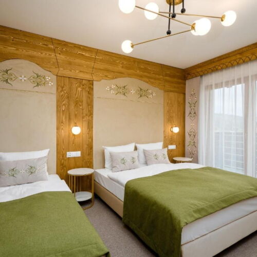 Apartament 4-osobowy z 2 pomieszczeniami sypialnianymi