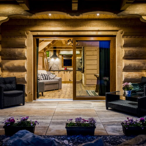 Apartament 6-osobowy Deluxe z widokiem na góry (możliwa dostawka)