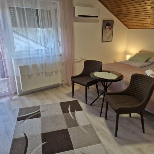 Upstairs Balcony Double Room