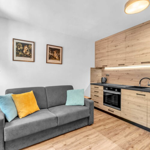 Apartman se sprchou s vlastní kuchyňkou pro 2 os. (s možností přistýlky)