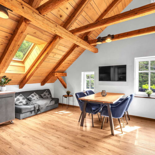 Apartman se sprchou s vlastní kuchyňkou pro 2 os. (s možností přistýlky)