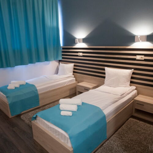 Camera  twin la mansardă