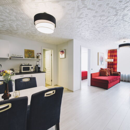 Apartament 3-osobowy Deluxe z 2 pomieszczeniami sypialnianymi