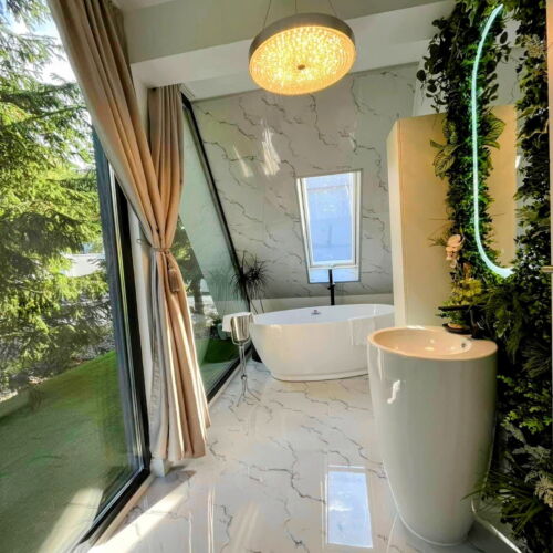 Vilă lux pentru 4 pers. (se inchirieaza doar integral) (se poate solicita pat suplimentar)