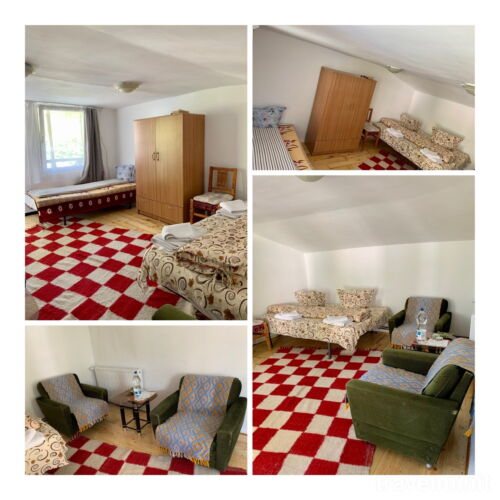 Dreibettzimmer mit Balkon