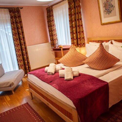 Queen Pokoj s manželskou postelí s výhledem na hory