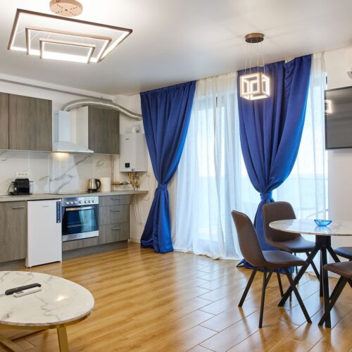 Deluxe Apartman pro 4 os. se 2 ložnicemi s výhledem na moře