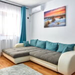 Deluxe 1-Zimmer-Apartment für 5 Personen mit Terasse