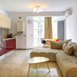 Apartament 4-osobowy Deluxe z widokiem na morze z 1 pomieszczeniem sypialnianym