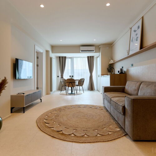 Apartament premium cu vedere spre mare cu 1 camera pentru 2 pers.