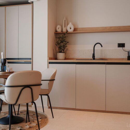 Apartament family cu vedere spre mare cu 2 camere pentru 4 pers.