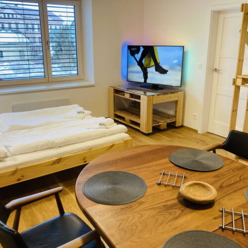 Apartment for 4 Persons with Shower and Kitchen
