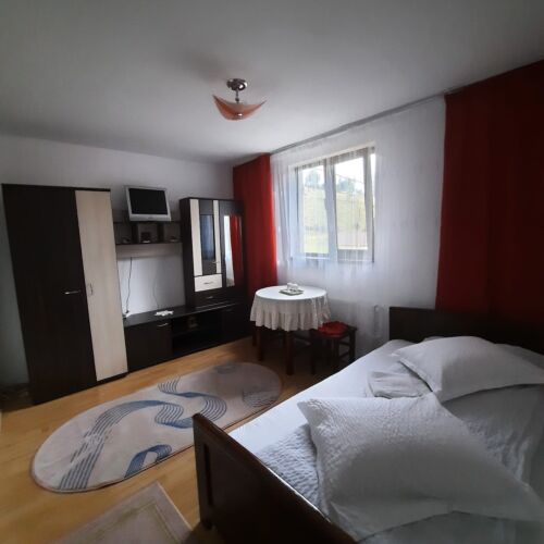 Camera dubla la etaj cu baie comună