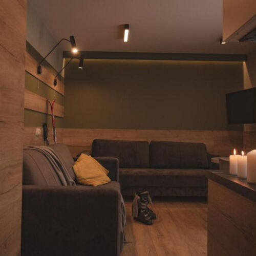 Apartament 4-osobowy z 1 pomieszczeniem sypialnianym