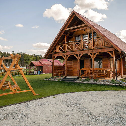 Domek całoroczny 9-osobowy cały dom z widokiem na jezioro