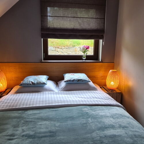 Domek całoroczny 6-osobowy z widokiem na rzekę z widokiem na góry