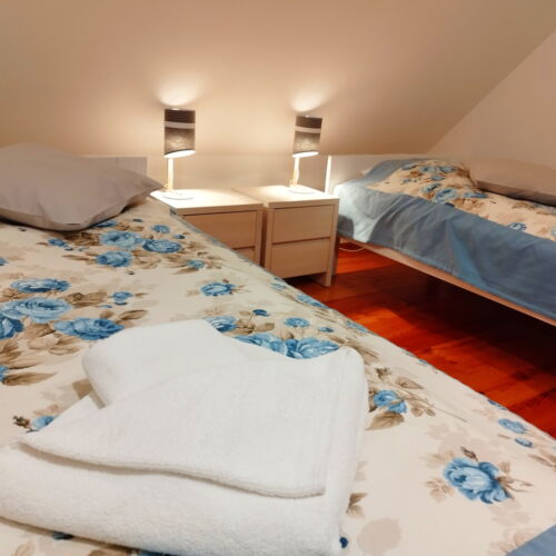 Pokoj pro 2 os. s výhledem na hory v podkroví