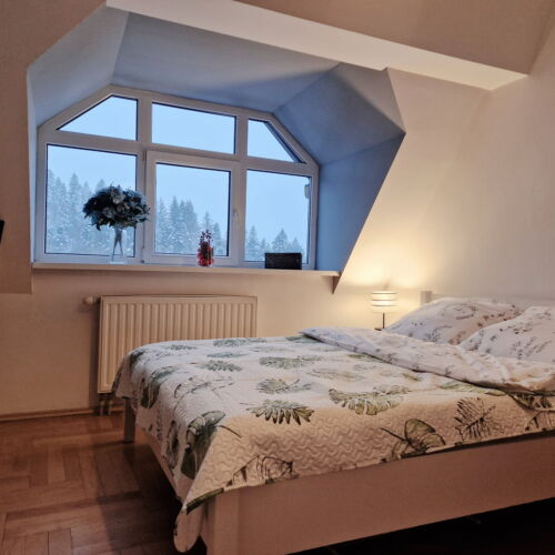 Apartament 8-osobowy Przyjazny podróżom rodzinnym z widokiem na góry z 3 pomieszczeniami sypialnianymi