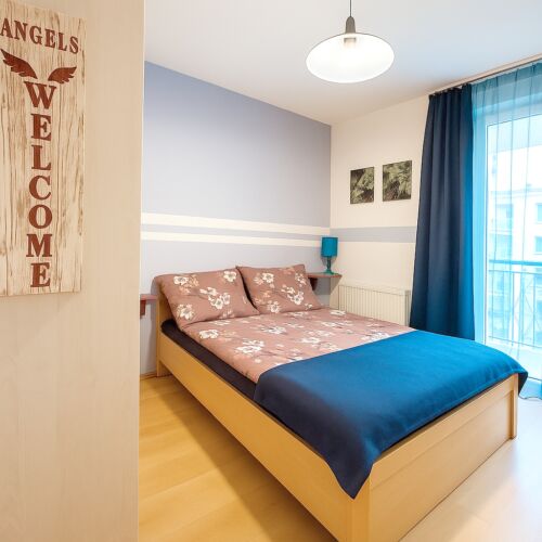 Apartament romantică cu balcon cu 1 camera pentru 2 pers. (se poate solicita pat suplimentar)