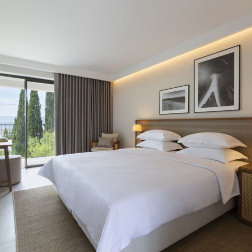 Pokój 2-osobowy z balkonem częściowy z widokiem na morze