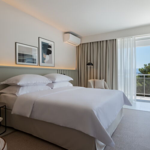 Pokój 2-osobowy z balkonem częściowy z widokiem na morze