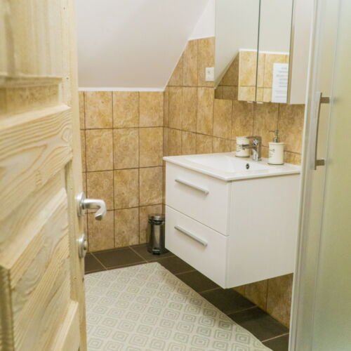 Pokój 2-osobowy na poddaszu z widokiem na zamek