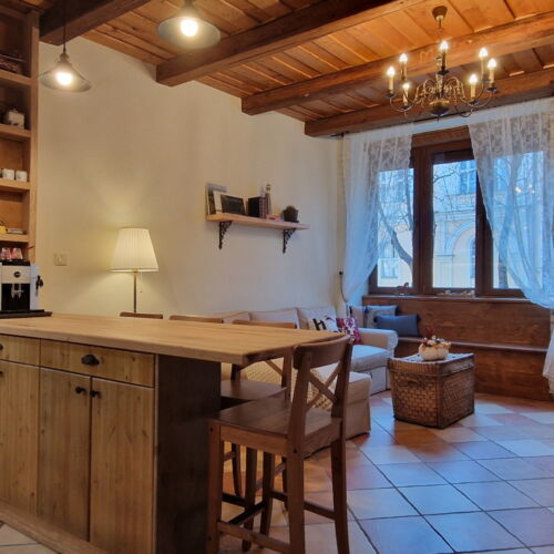 Apartament 4-osobowy na parterze z widokiem na dziedziniec