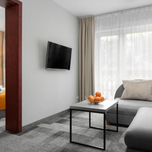 Apartament 4-osobowy z 1 pomieszczeniem sypialnianym