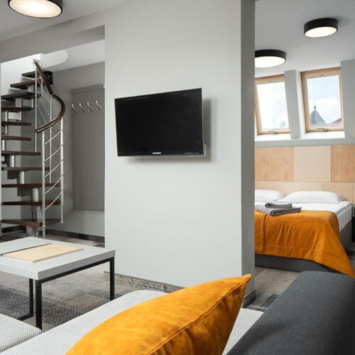 Apartament 5-osobowy z 1 pomieszczeniem sypialnianym