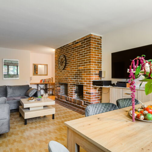 Apartament 5-osobowy z łazienką tV z płaskim ekranem z 2 pomieszczeniami sypialnianymi